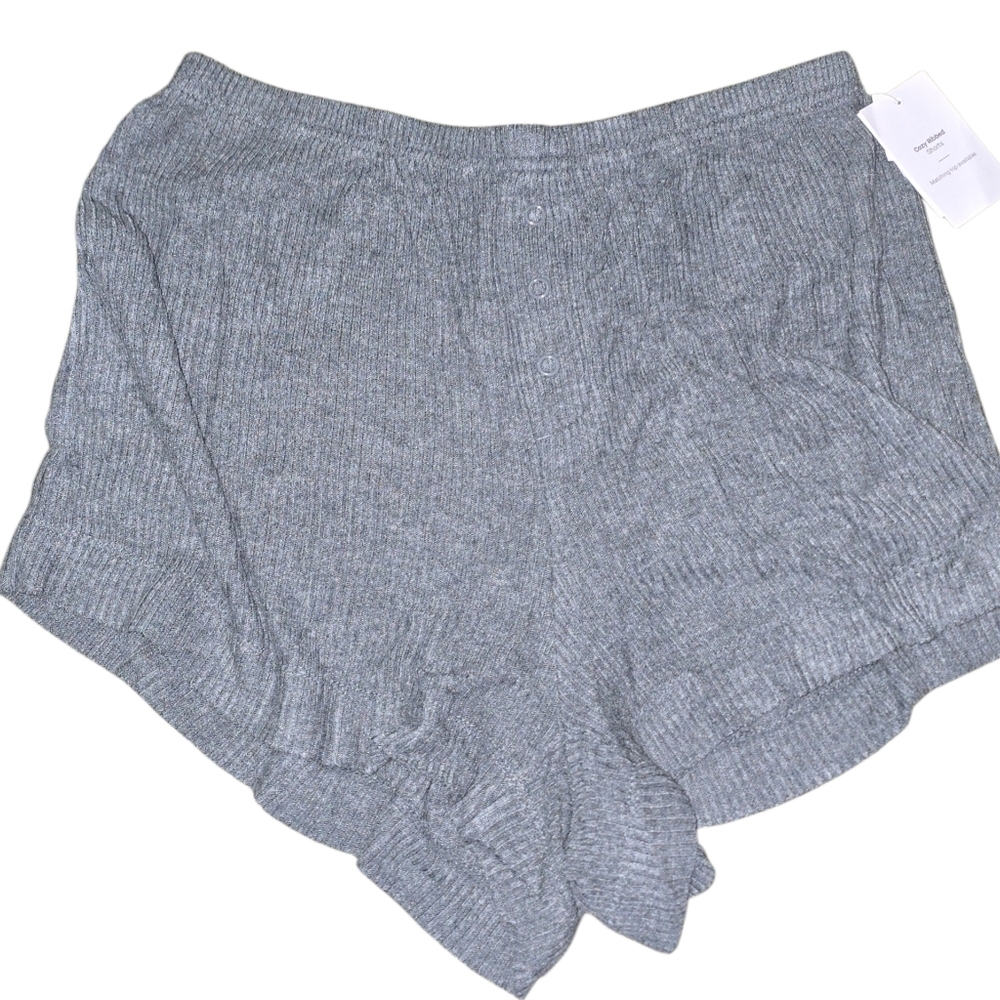Auden Gray Women's Sleep Shorts, XS, NWT!!!